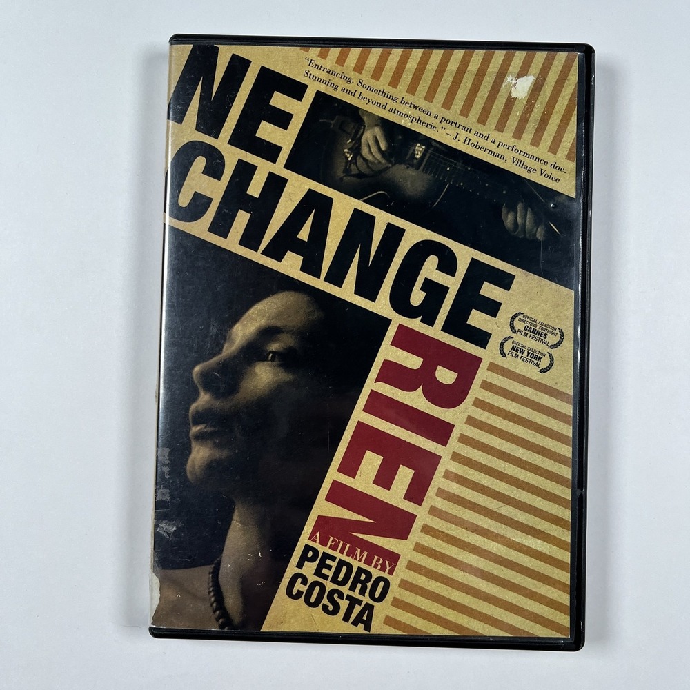 Ne Change Rien DVD Pedro Costa Jeanne Balibar Cinema Guild 2011 French